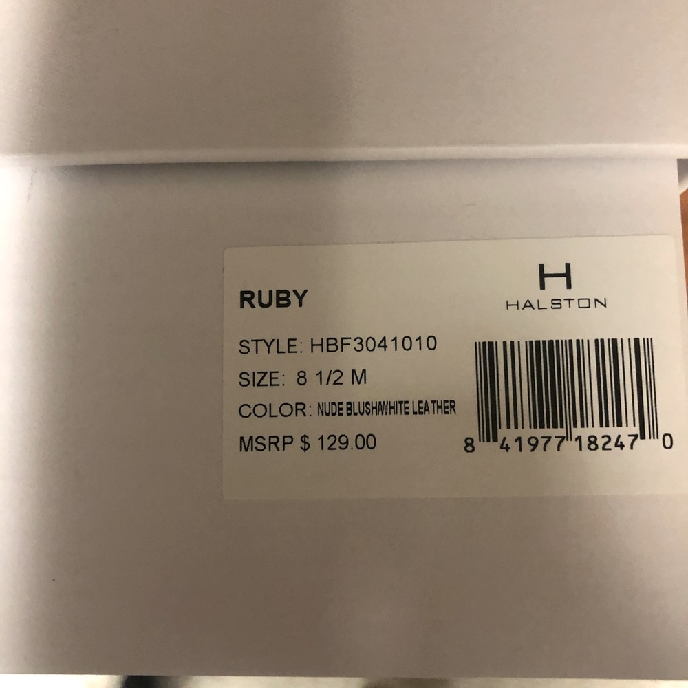 Halston sandals 8.5 - Picture 3 of 5